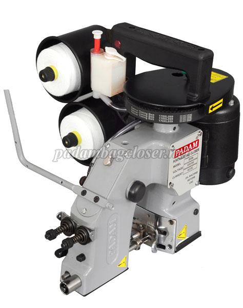 Double Needle Bag Closer Machine